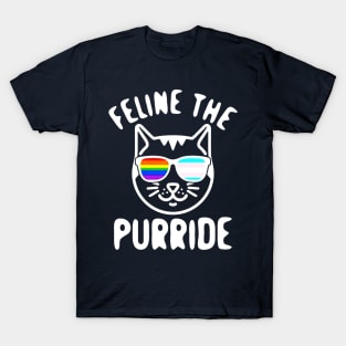 Feline The Purride T-Shirt